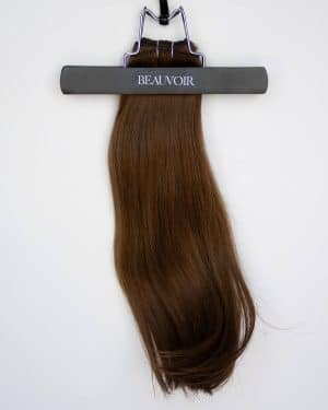 Beauvoir Hair Machine Weft 24" #4 Roasted Walnut