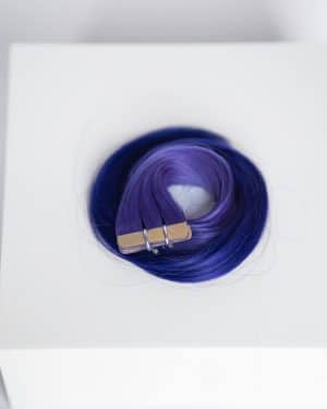 Beauvoir Hair Tape-in 18"(10 Pack) VIVIDS #54/83 Ombre Light Violet