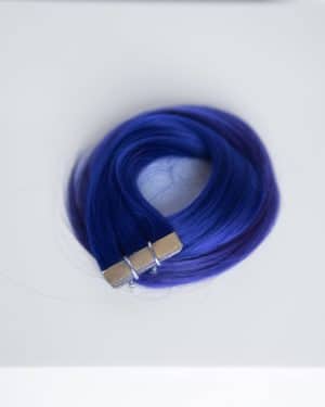 Beauvoir Hair Tape-in 18" (10 Pack) VIVIDS #54/62 Ombre Dark Violet