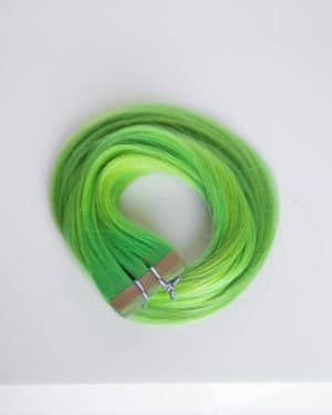 Beauvoir Hair Tape-In 18"  #45/93 Vivid Green