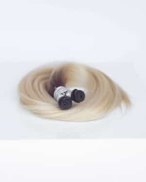 Beauvior Hair Genius Weft 22" #T3/60 Cocoa Rooted Blonde