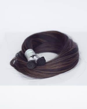 Beauvoir Hair Genius Weft 16" #1B/2/6 Dark Chocolate Caramel