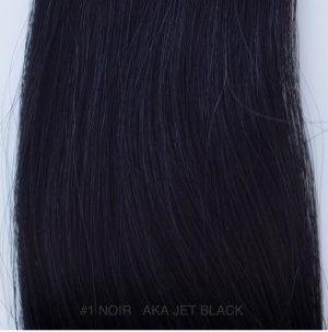 Beauvoir Hair Butterfly Weft 16" #1 Noir