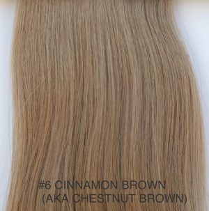 Beauvoir Hair Butterfly Weft 16" #6 Cinnamon Brown