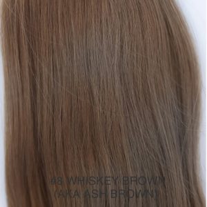 Beauvoir Hair Butterfly Weft 16" #8 Whiskey Brown