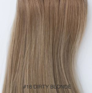 Beauvoir Hair Butterfly Weft 16" #18 Dirty Blonde