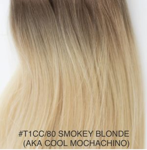 Beauvoir Hair Butterfly Weft 16" #T1CC/80 Smokey Blonde