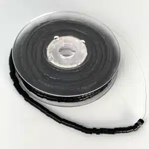 Beauvoir Hair Pre-Loaded Beads 5mm Black