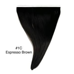Beauvoir Hair Forever Tape-In 16" #1C Espresso Brown
