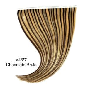 Beauvoir Hair Forever Tape-In 16" #4/27 Chocolate Brule