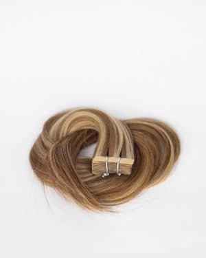 Beauvoir Hair Tape-In 22" 50g Professional - #6/18 Sea Salt & Caramel