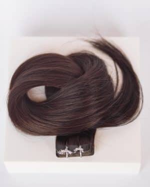 Beauvoir Hair Tape-In 24" 55g Professional - #1C Espresso Brown
