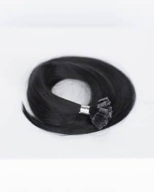 Beauvoir Hair K-Tip 16" #1B Midnight