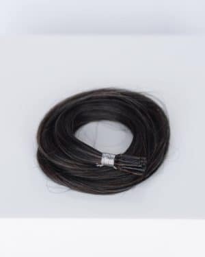 Beauvoir Hair I-Tip 18" #1b/2/6 Dark Chocolate Caramel