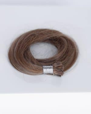 Beauvoir Hair K-Tip 16" #6/18 Sea Salt & Caramel