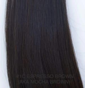 Beauvoir Hair Butterfly Weft 20" 1C Espresso Brown