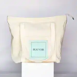 Beauvoir Hair Canvas Tote Bag